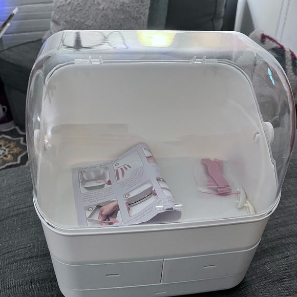 Makeup organizer with cover - Picture 3 of 5